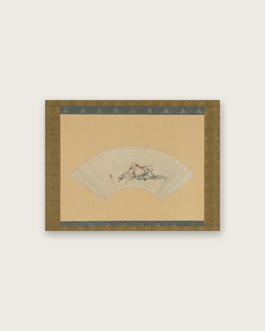 Katsushika Hokusai - Drunken Asaina