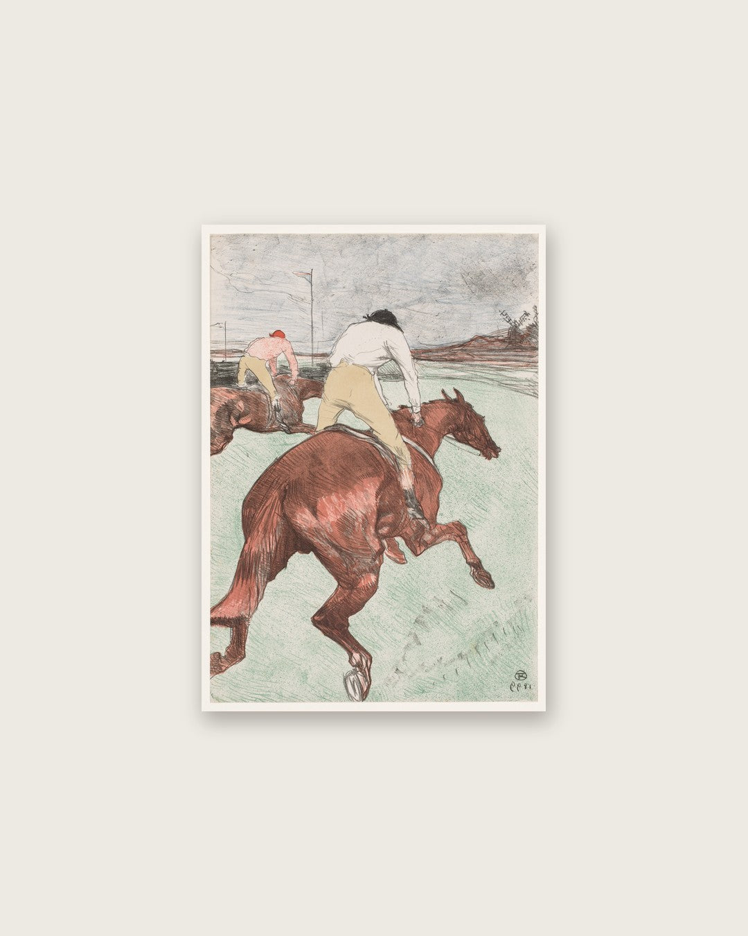 Henri de Toulouse-Lautrec - The Jockey