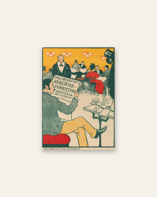 Paul Gustav Fischer - Masters of the Poster: Poster for Exhibition of Artistic Posters of Wilhelm Söborg