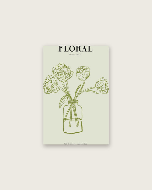 SENT Studio - Blooming Flowers Poster No. 31