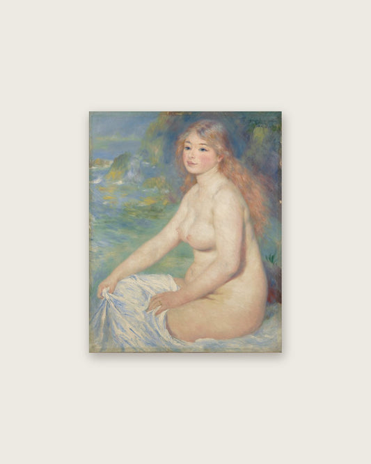 Pierre-Auguste Renoir - Seated Bather