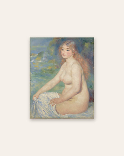 Pierre-Auguste Renoir - Seated Bather