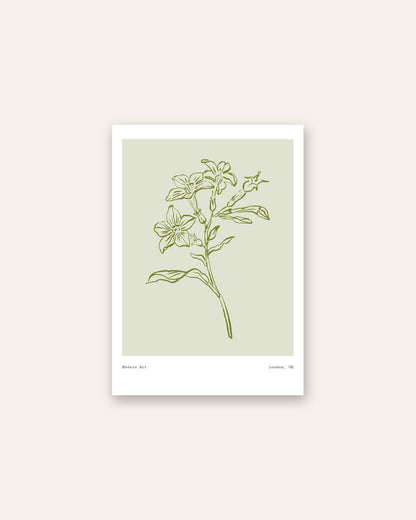 SENT Studio - Blooming Flowers Poster No. 58