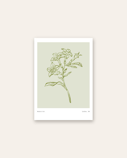 SENT Studio - Blooming Flowers Poster No. 58