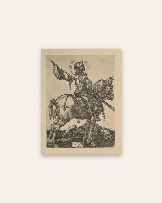 Albrecht DÃ¼rer - Saint George on Horseback