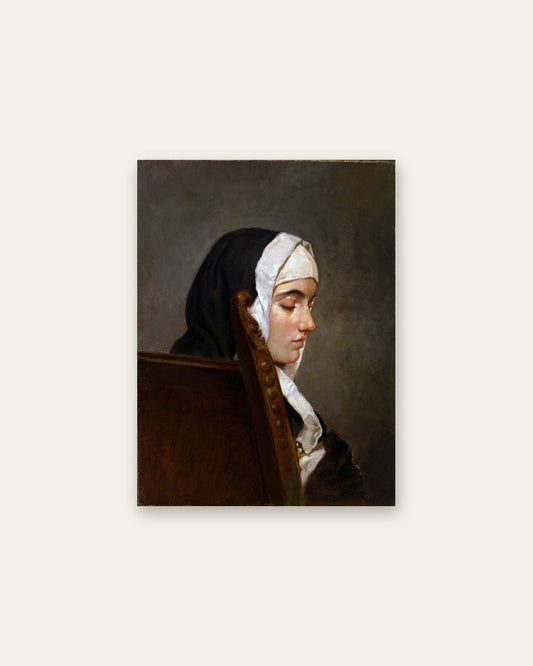 Francesco Hayez - Woman in a White Veil