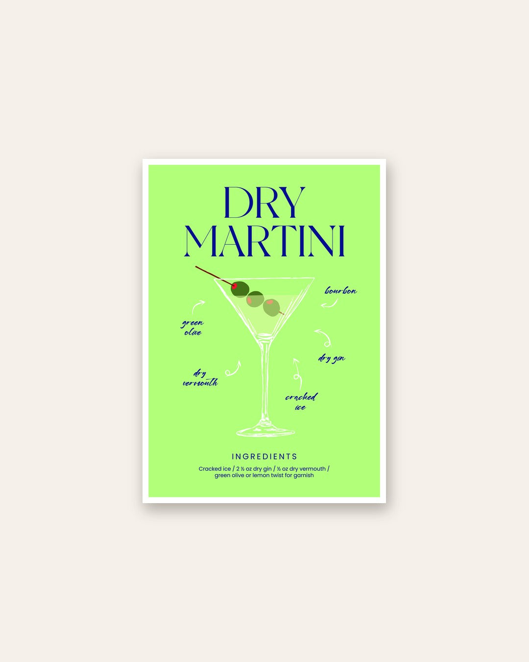 SENT Studio - Cocktail Poster No. 50