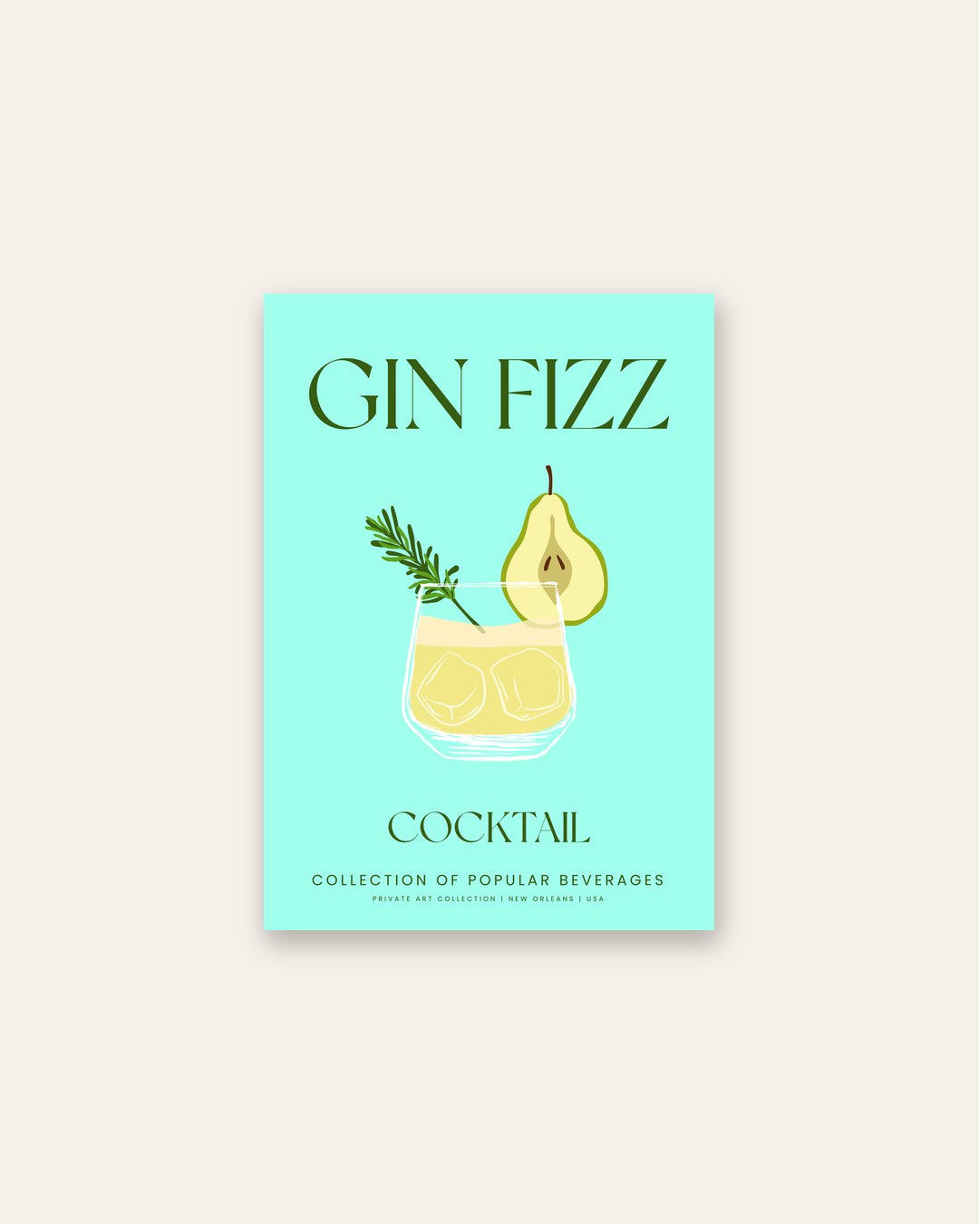 SENT Studio - Cocktail Poster No. 9
