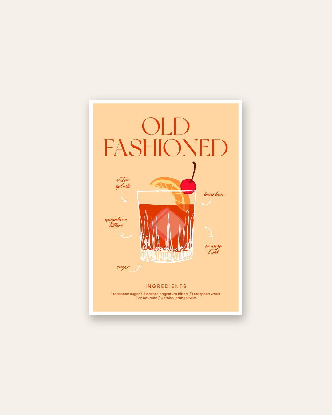 SENT Studio - Cocktail Poster No. 45