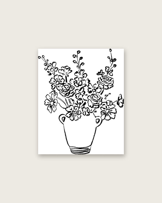 SENT Studio - Blooming Flowers Poster No. 12