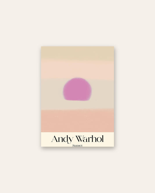 Andy Warhol - Sunset Lilac