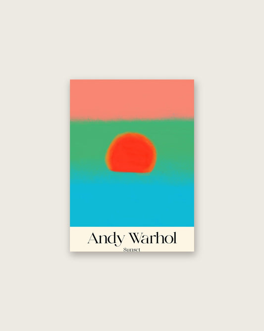 Andy Warhol - Sunset Emerald