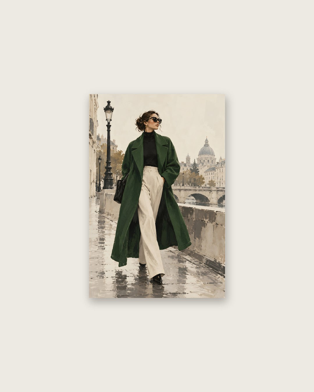 Hugo Morgan - Emerald Coat by the River