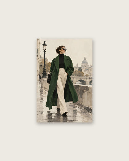 Hugo Morgan - Emerald Coat by the River