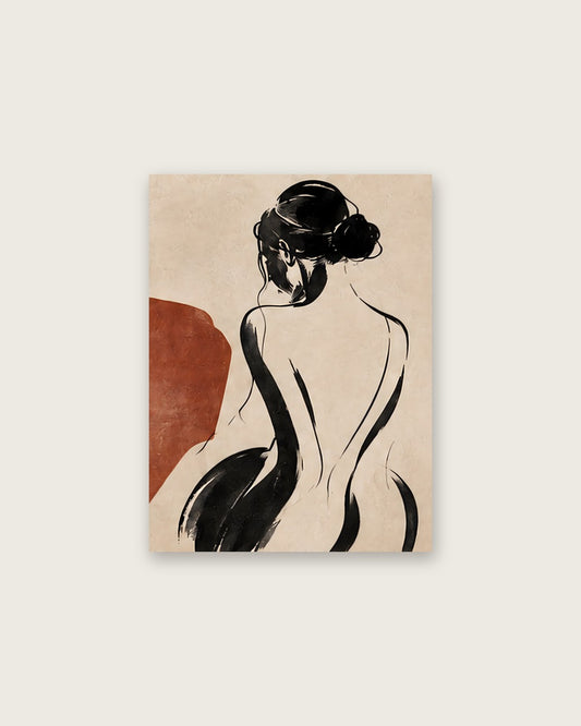 Hilary Ward - Ink Silhouette
