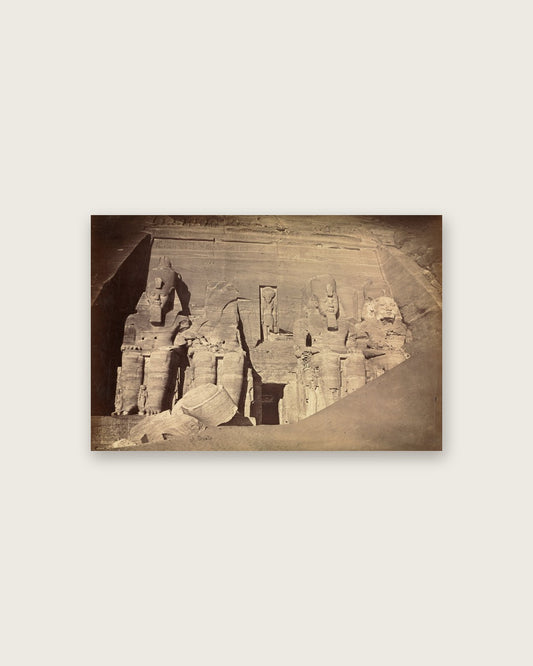 Antonio Beato - Temple of Ramesses II, Abu Simbel