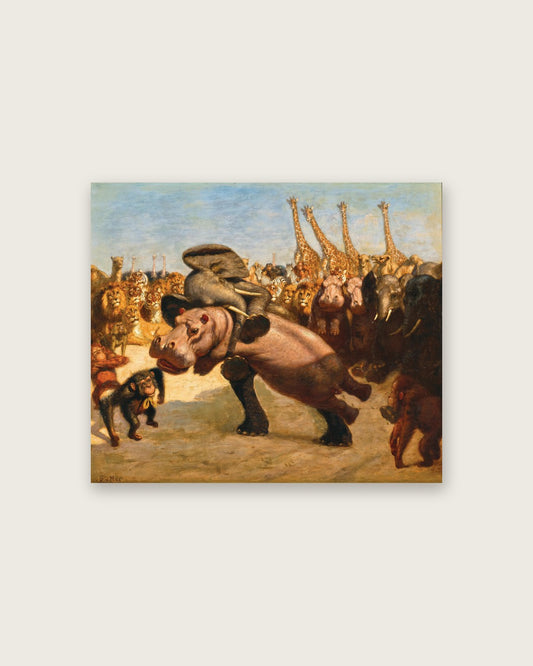 Gabriel von Max - The Animal Procession