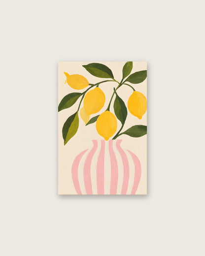 Ayla Heidenberg - Blush Lemon Vase