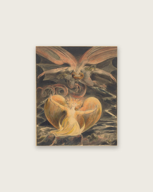 William Blake - The Great Red Dragon and the Woman Clothed in Sun