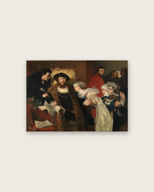 Eilif Peterssen - Christian II Signing the Death Warrant
