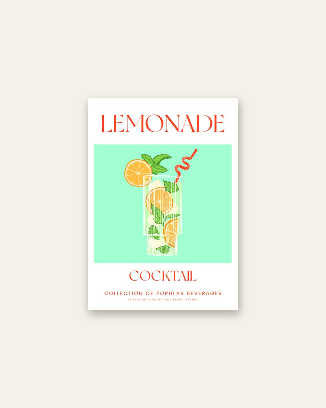 SENT Studio - Cocktail Poster No. 12