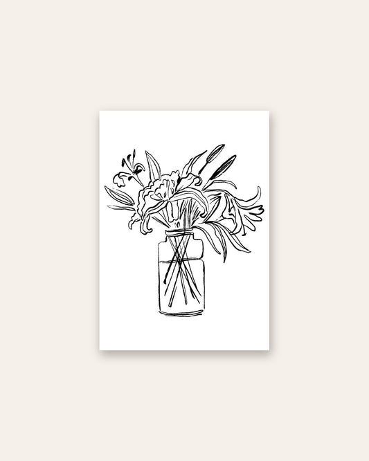 SENT Studio - Blooming Flowers Poster No. 2