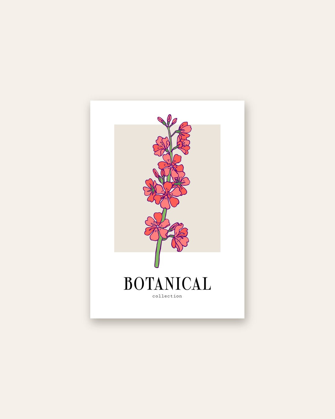 SENT Studio - Flower Poster No. 16