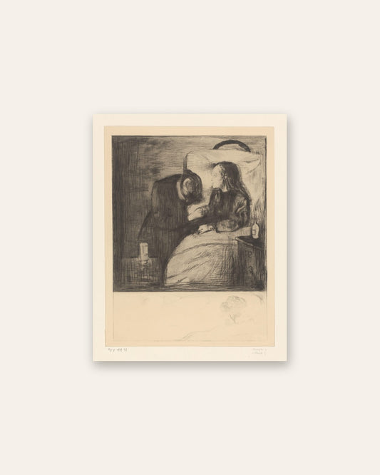 Edvard Munch - At the Bedside