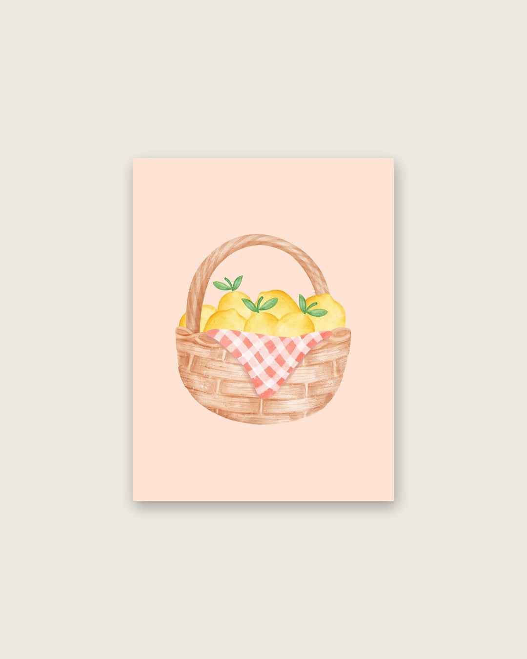 SENT Studio - Lemon Basket
