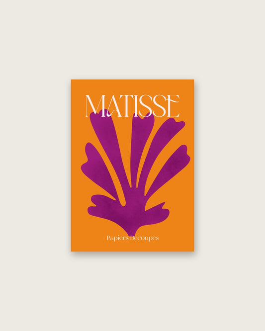 Henri Matisse - Purple Fan Cut-out