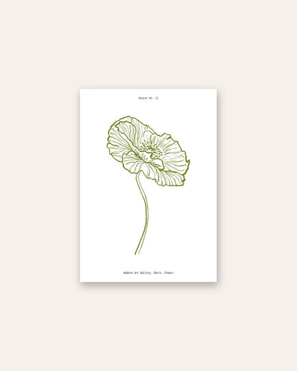 SENT Studio - Blooming Flowers Poster No. 7