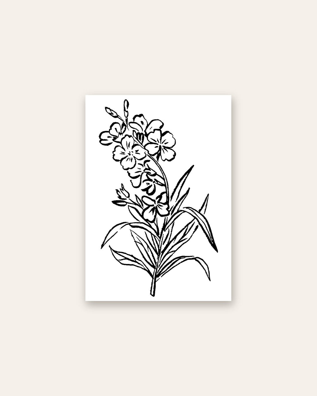 SENT Studio - Blooming Flowers Poster No. 1