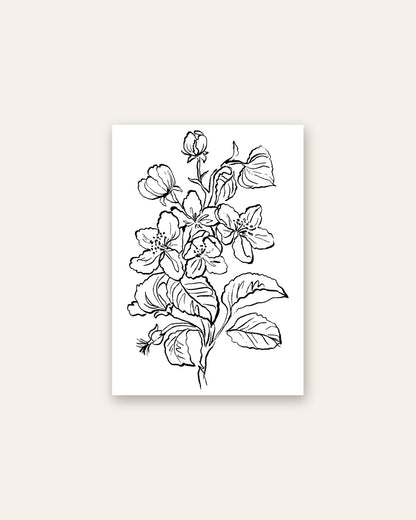 SENT Studio - Blooming Flowers Poster No. 24