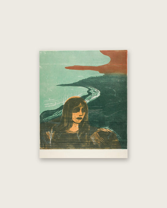 Edvard Munch - Woman by the Fjord