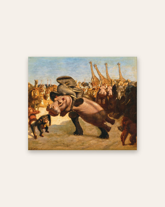 Gabriel von Max - The Animal Procession