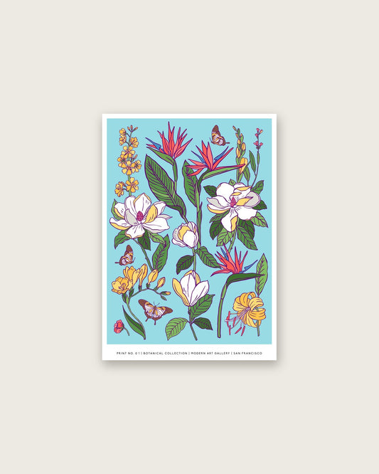 SENT Studio - Flower Poster No. 1