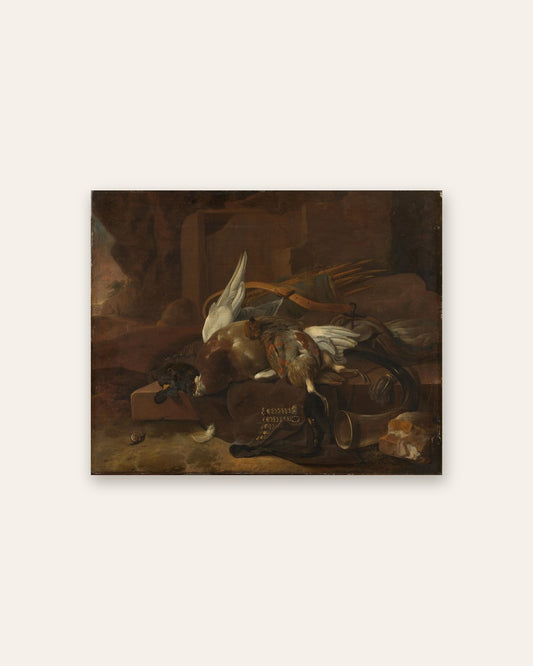 Melchior d'Hondecoeter - Dead Game and Swan