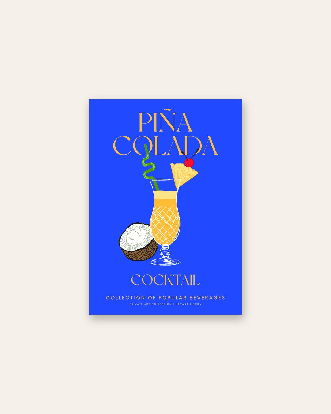 SENT Studio - Cocktail Poster No. 2