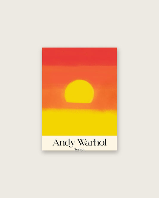 Andy Warhol - Sunset Yellow