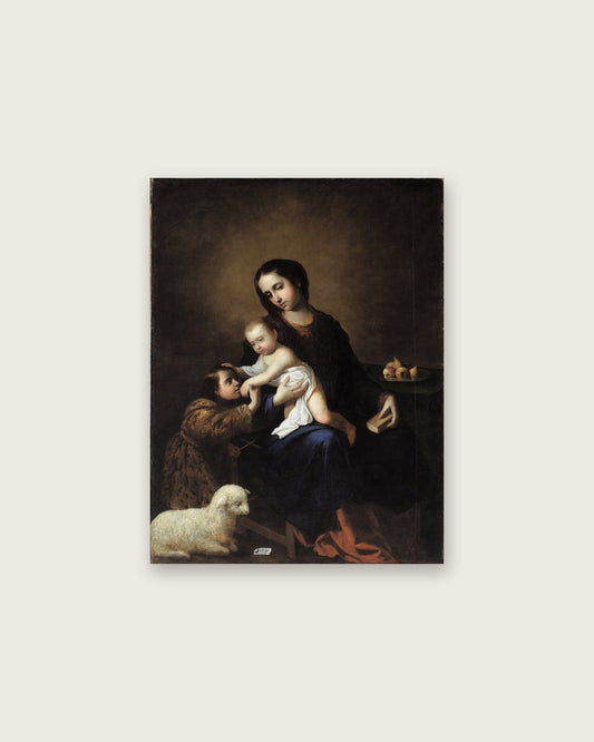 Francisco de Zurbarán - Madonna with Child and Lamb
