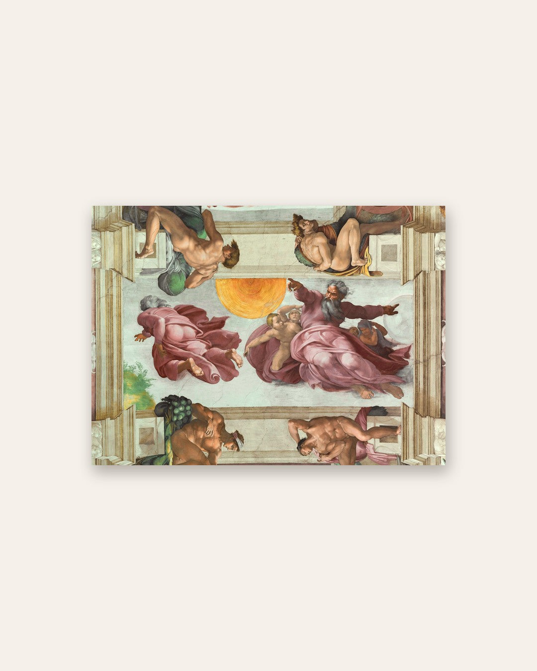 Michelangelo - Sistine Chapel Ceiling Detail