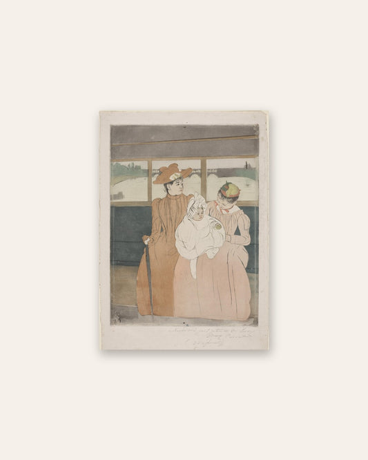 Mary Cassatt - In the Omnibus