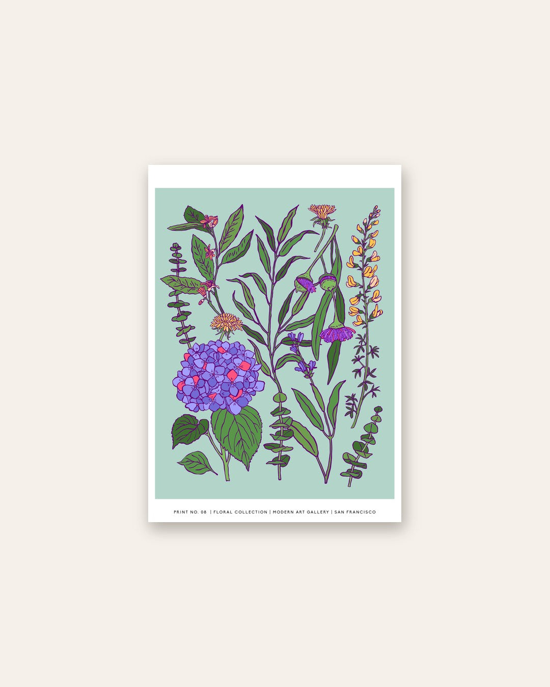 SENT Studio - Flower Poster No. 8