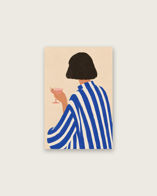 Ayla Heidenberg - Blue Striped Afternoon