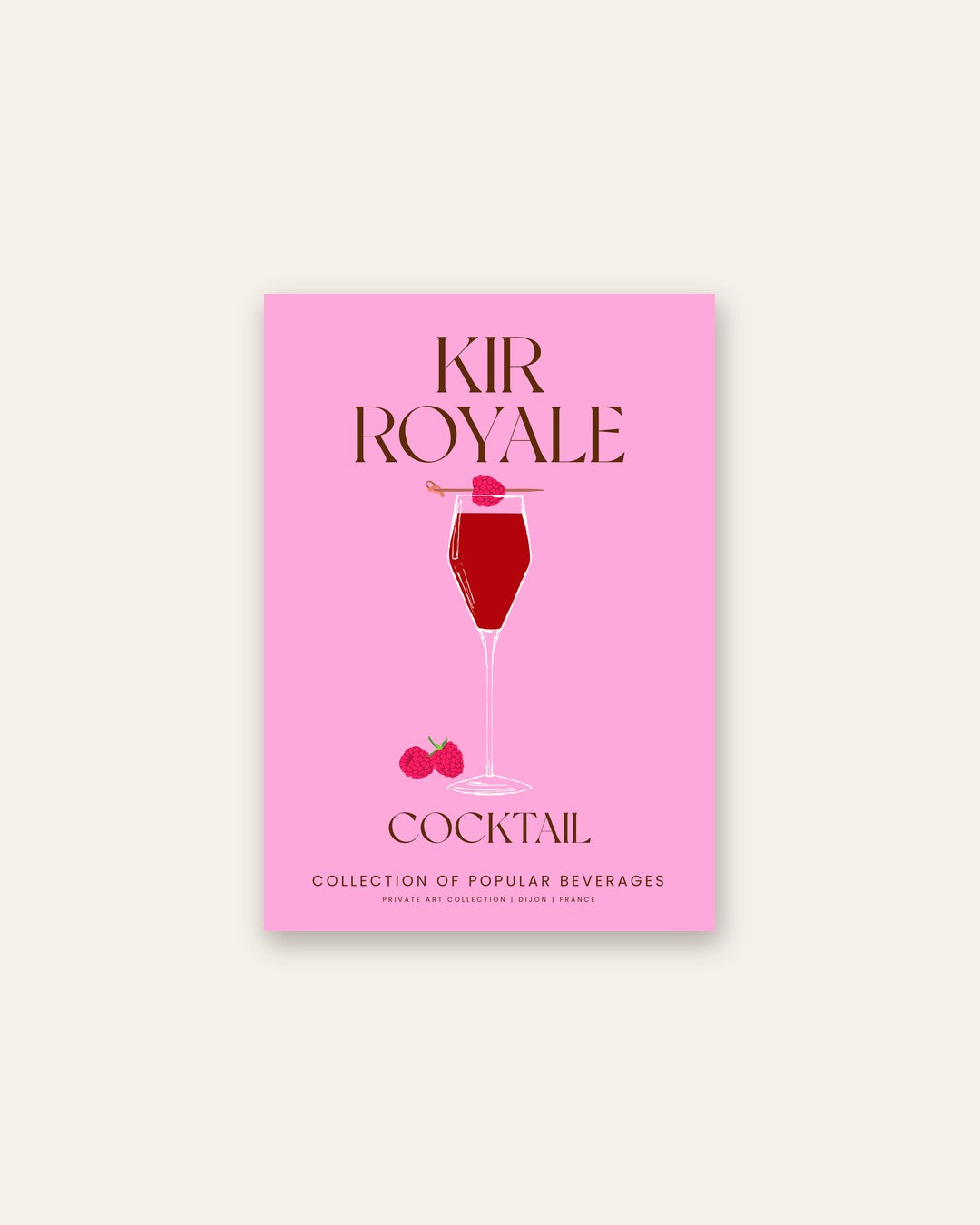 SENT Studio - Cocktail Poster No. 30