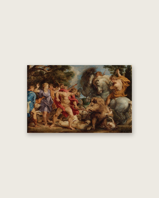 Peter Paul Rubens - The Lion Hunt