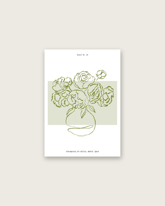 SENT Studio - Blooming Flowers Poster No. 40