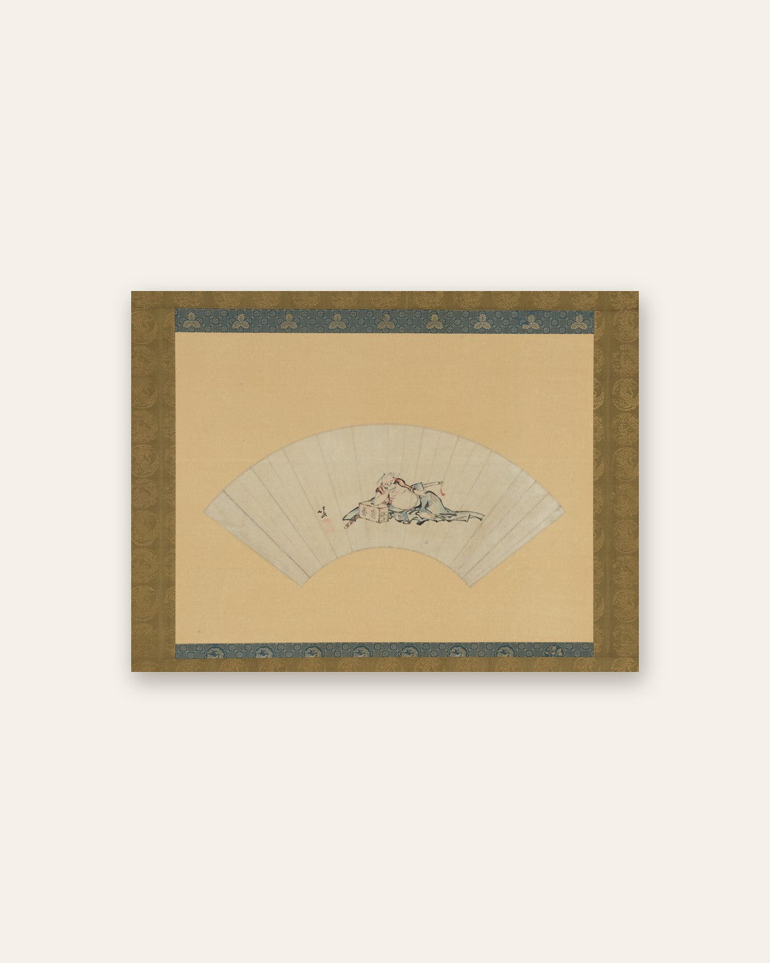 Katsushika Hokusai - Drunken Asaina