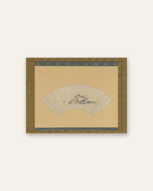 Katsushika Hokusai - Drunken Asaina
