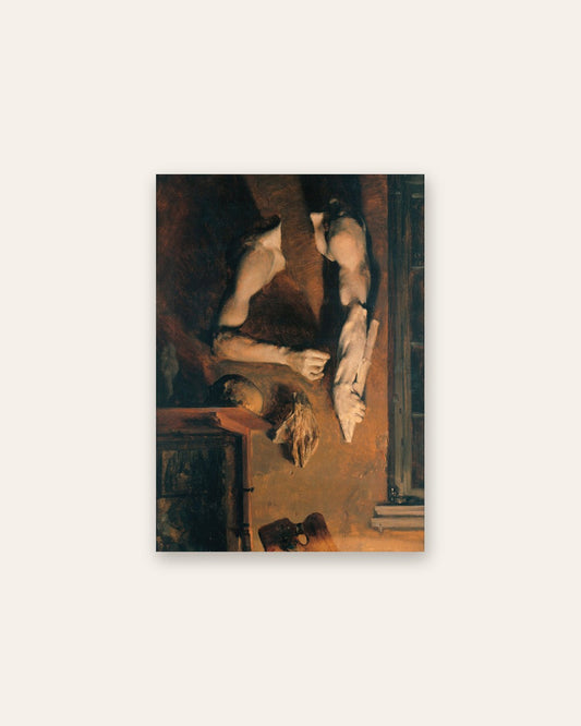 Adolph von Menzel - Study from Above
